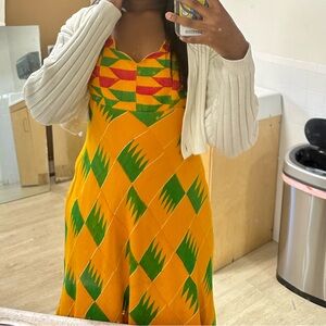HANDMADE KENTE CLOTH DRESS
